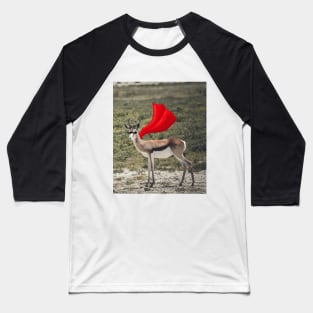 Funny Super-Springbok Baseball T-Shirt